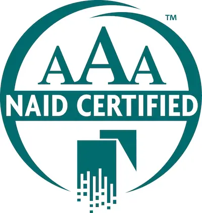 NAID certified logo
