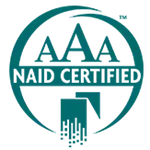 NAID certified logo